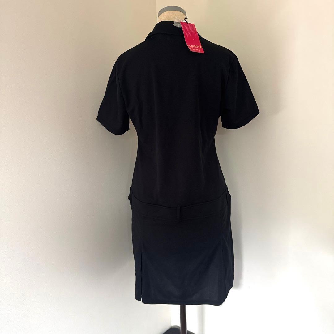専用⭐︎PLAYBOY BUNNY ブラックポロワンピース 大きいサイズGOLF