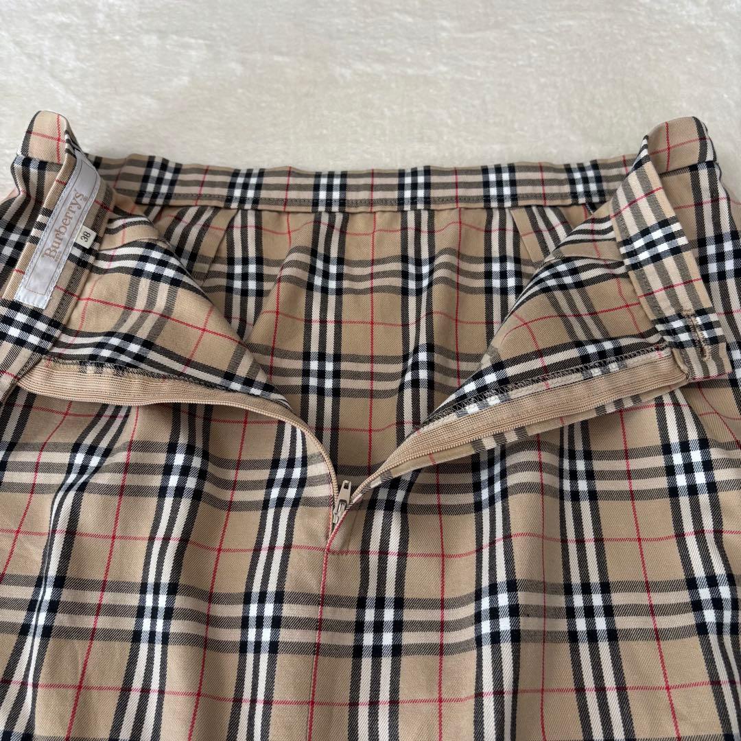 美品】バーバリー ロンドン ノバチェック スカート サイズ38 美品