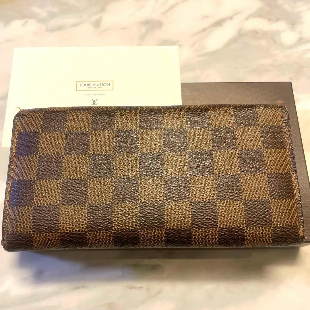 【正規品】　ルイヴィトン　ダミエ　長財布