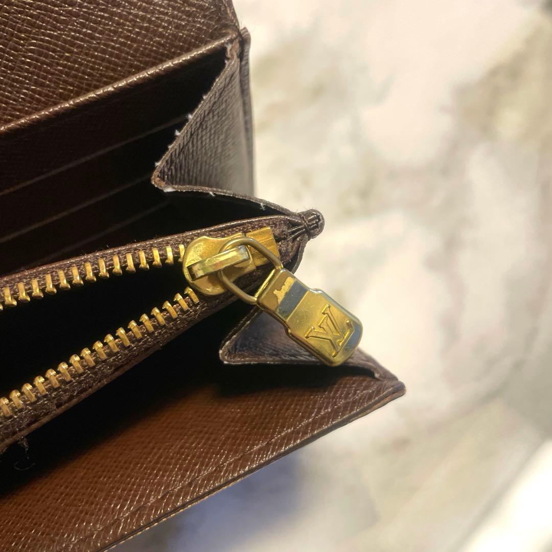 【正規品】　ルイヴィトン　ダミエ　長財布