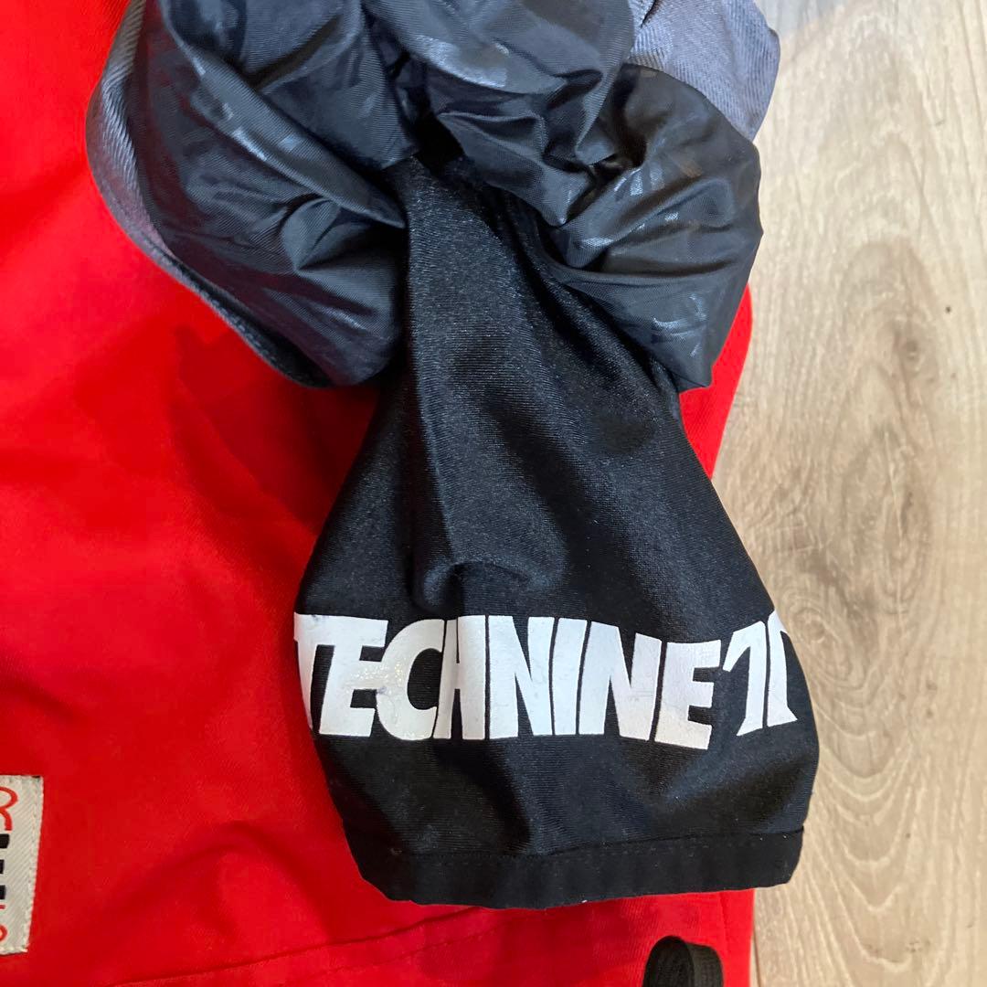 technine テックナイン　スノーボードウェア　 L ベースボール　赤