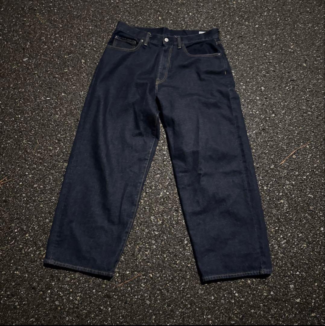 【新品未使用】GAP スーパーバギーデニム 34W32L ダークリンス