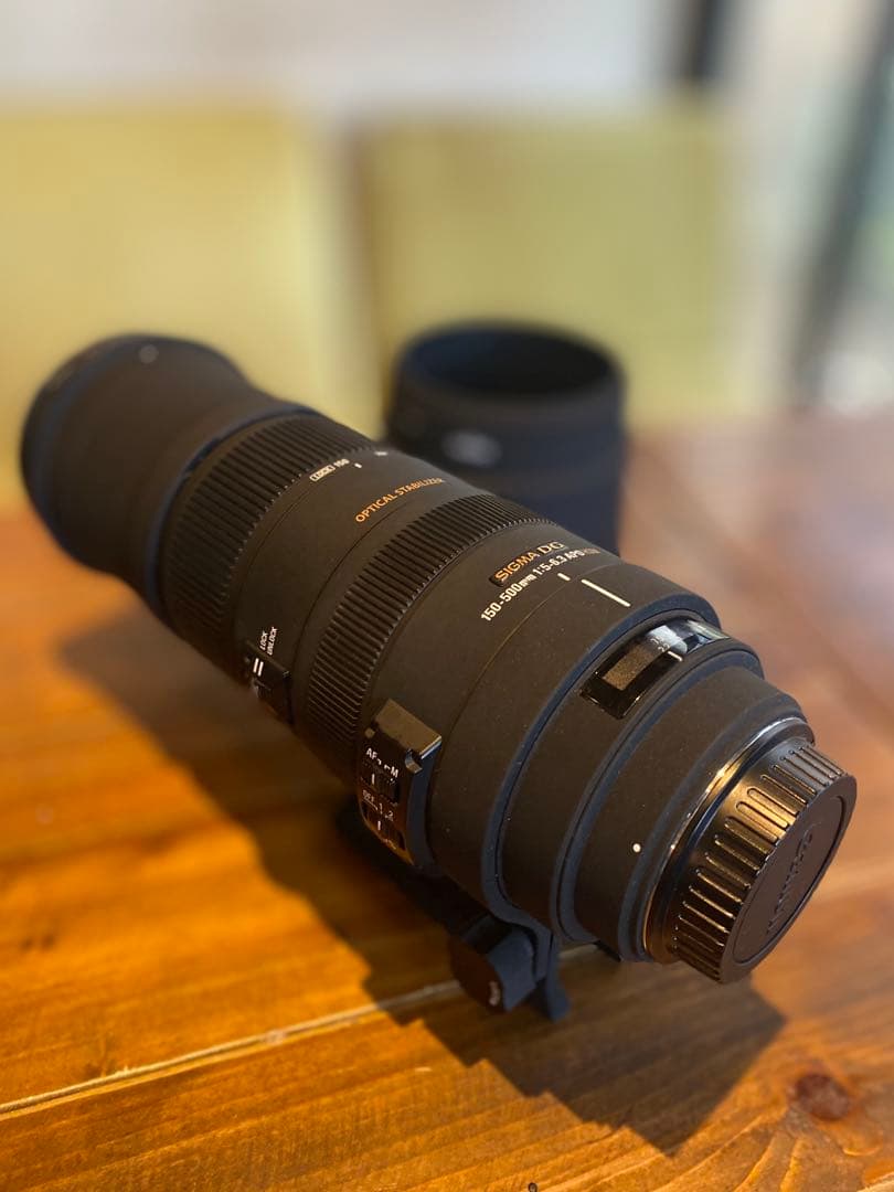 SIGMA シグマ150-500mm 1:5-6.3APO HSM キャノン用