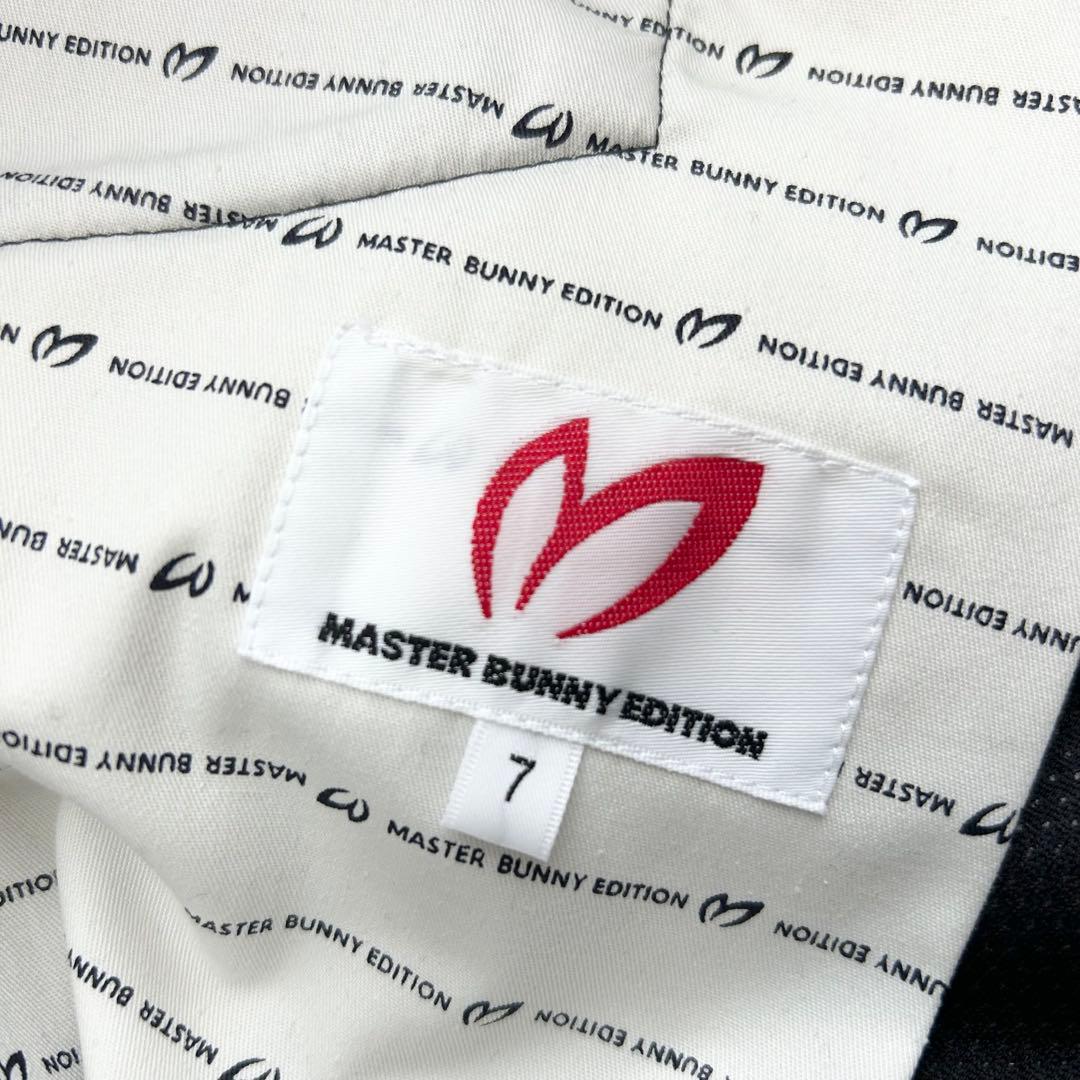 新品　マスターバニーエディション　パンツ　ストレッチ　起毛　ブラック　サイズ7