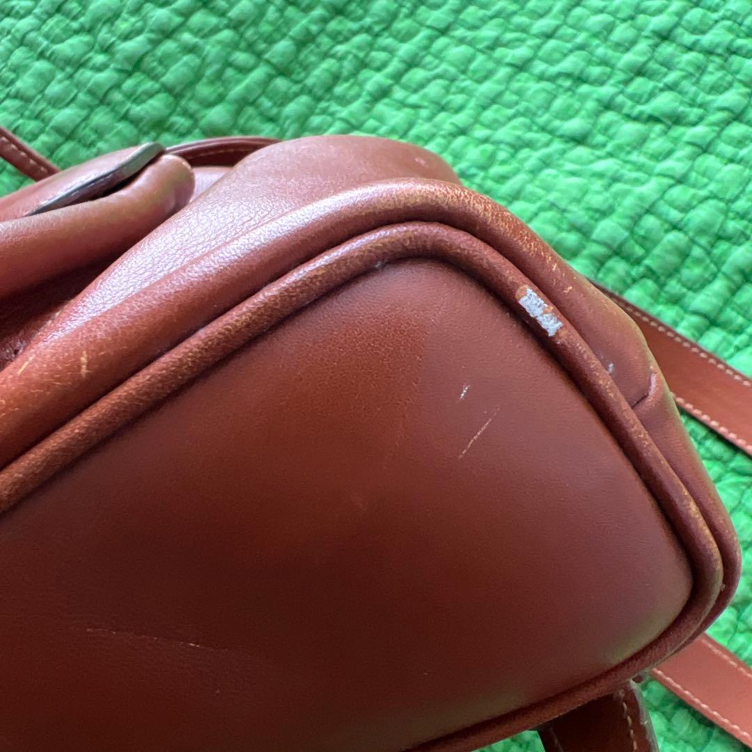 GUCCI グッチ バンブー レザー ミニリュック ブラウン