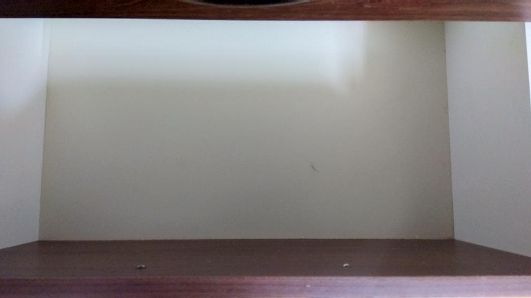 【引取可・東京都板橋区】木目調 キッチン収納 レンジボード