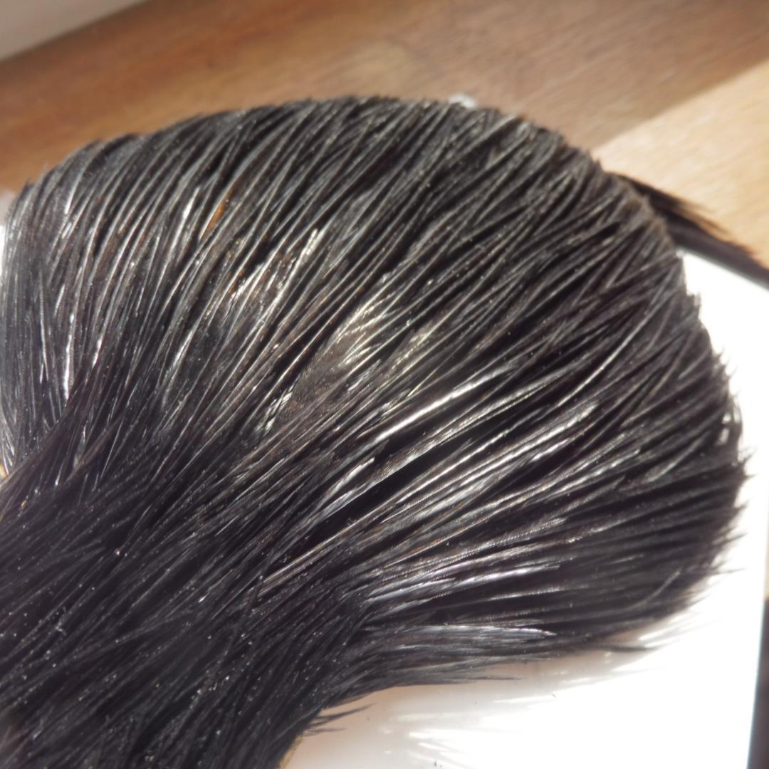 コックハックルケープ #1 BLACK