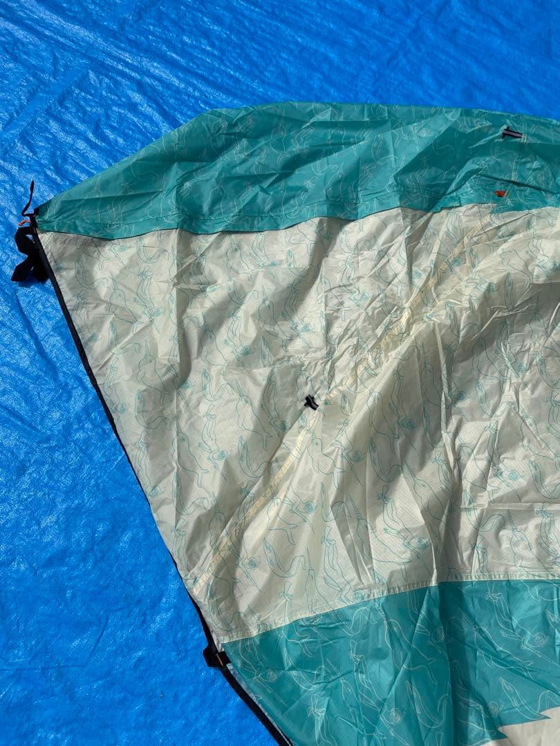 【試し張りのみ】POLER ドームテント　2MAN TENTS