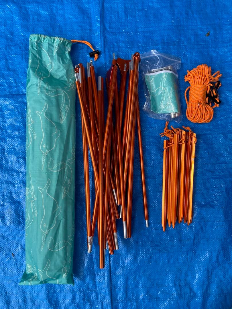 【試し張りのみ】POLER ドームテント　2MAN TENTS