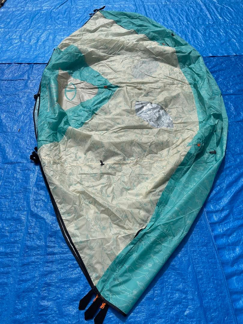 【試し張りのみ】POLER ドームテント　2MAN TENTS