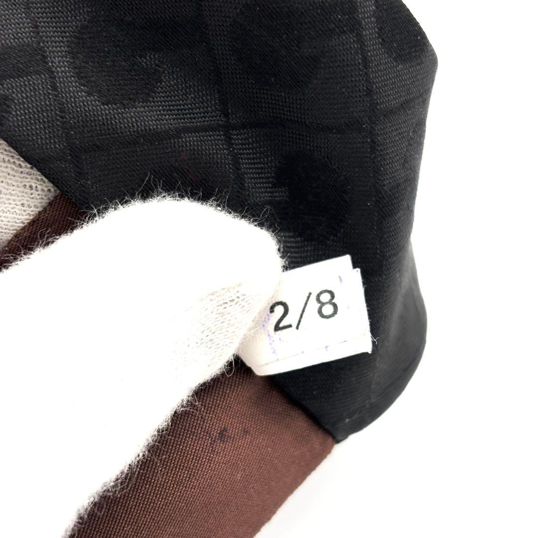 美品 ゲラルディーニ ソフティ 2way ハンドバッグ リュック 総柄 ネイビー