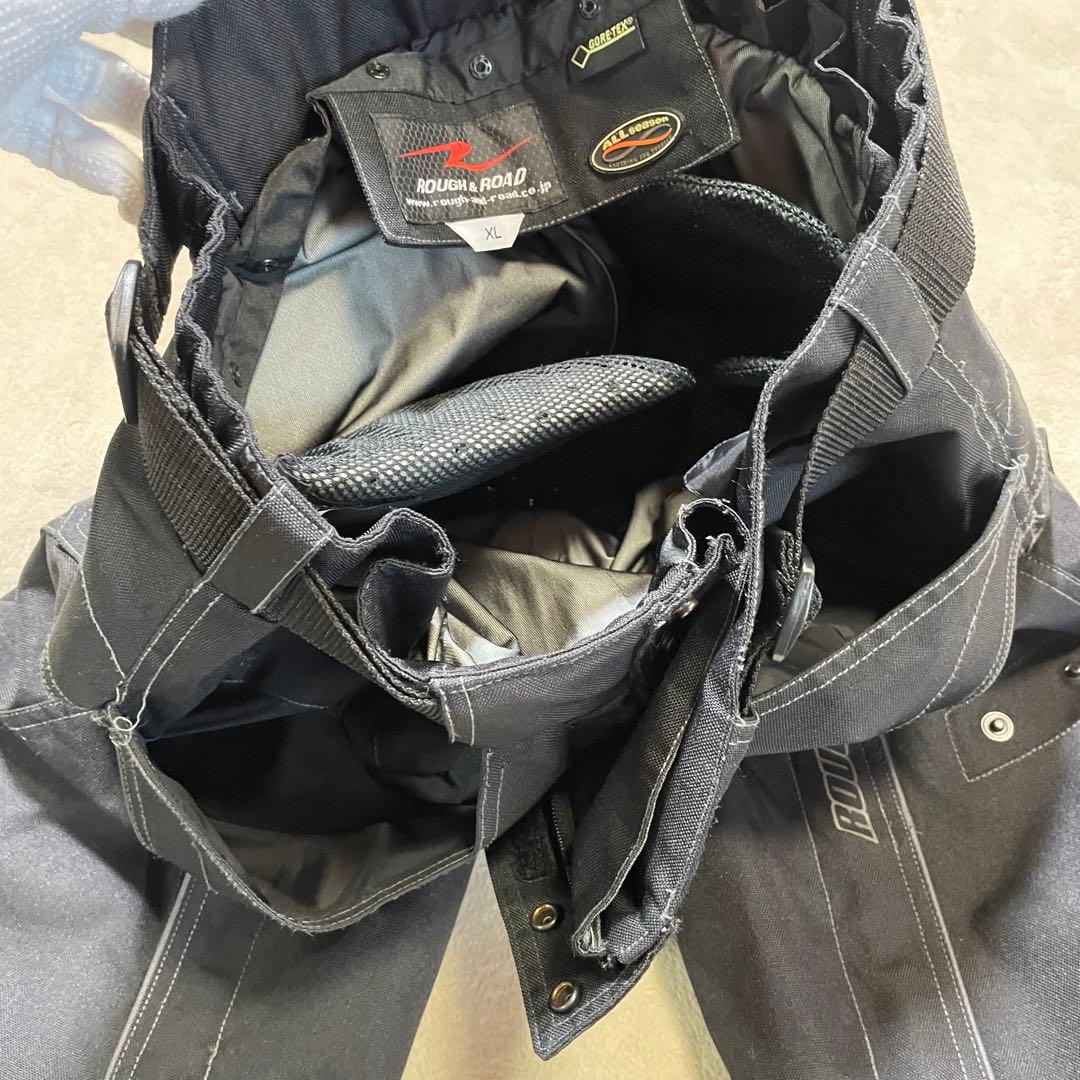 【廃盤品】ROUGH&ROAD GORE-TEXライティング　上下　XL