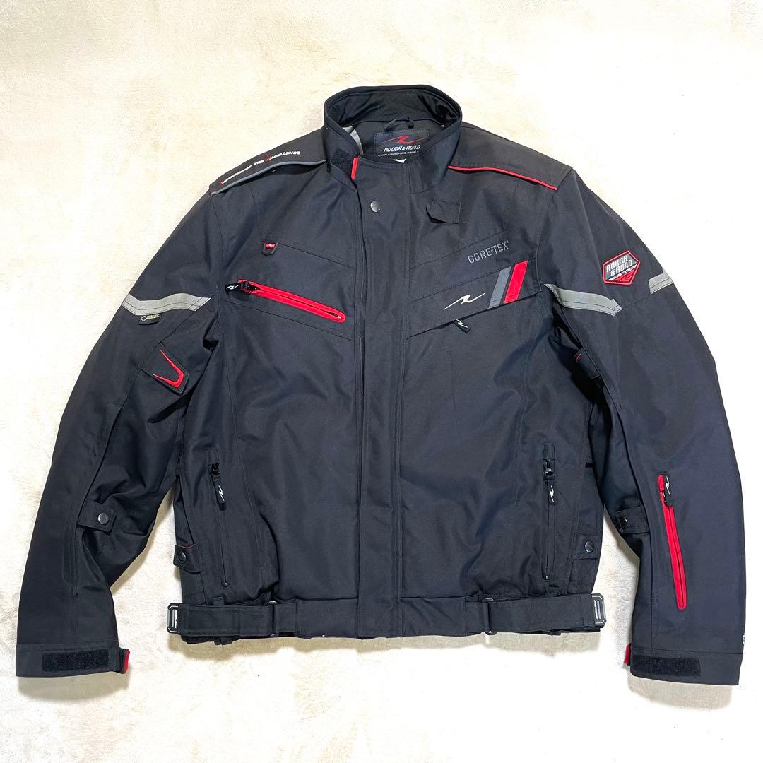 【廃盤品】ROUGH&ROAD GORE-TEXライティング　上下　XL