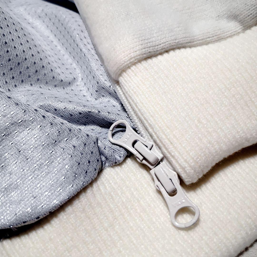 PEARLY GATES★ジップニットブルゾン白1マーク&ロナアルチビオビームス