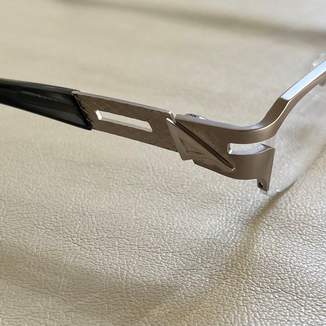 サムライ翔 SS-J23 度なしクリアレンズ 純正ケース付 美品 チタンフレーム