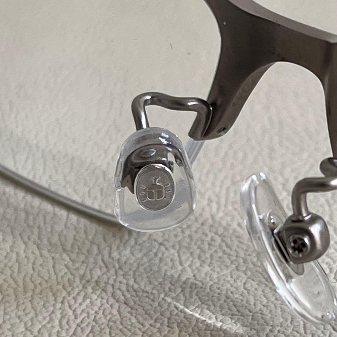 サムライ翔 SS-J23 度なしクリアレンズ 純正ケース付 美品 チタンフレーム