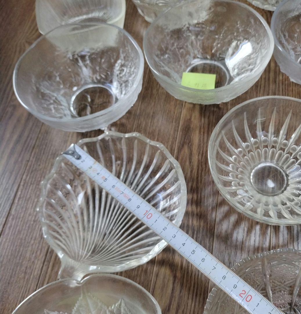 昭和レトロ　ヴィンテージ　アンティーク　ガラス食器　まとめ売り