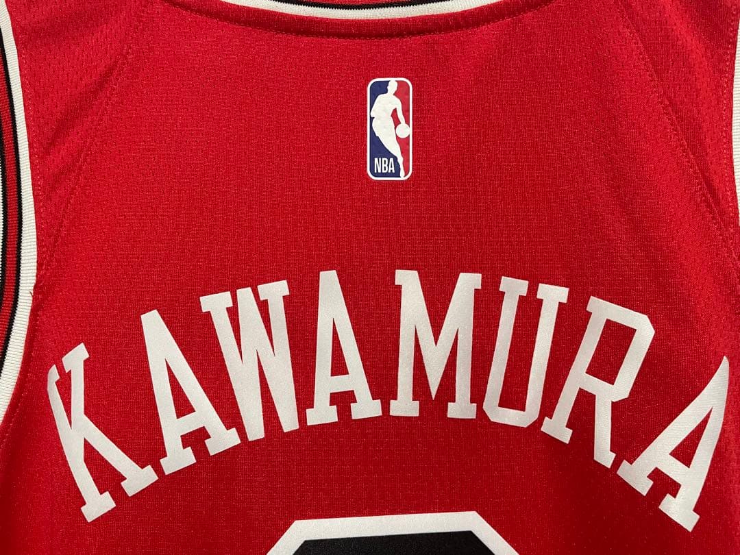 【限定・希少・新品未着用】 NBA 河村勇輝 シカゴブルズ 48 L