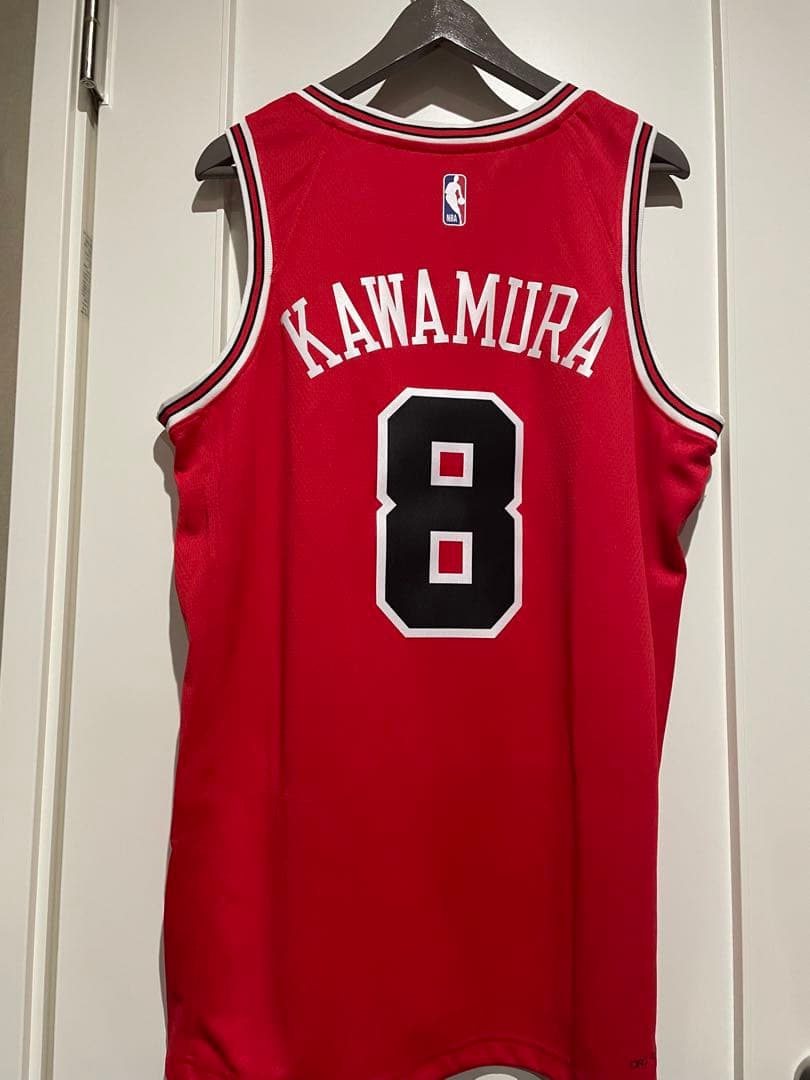 【限定・希少・新品未着用】 NBA 河村勇輝 シカゴブルズ 48 L