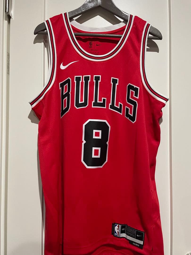 【限定・希少・新品未着用】 NBA 河村勇輝 シカゴブルズ 48 L