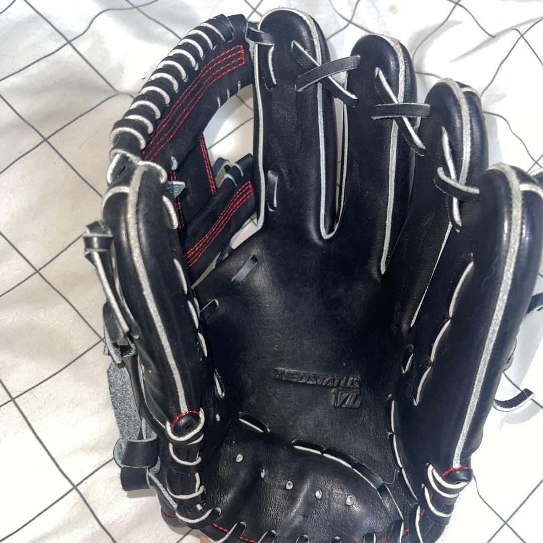 ZETT ネオステイタスVL 硬式グローブ 黒 今宮健太モデル