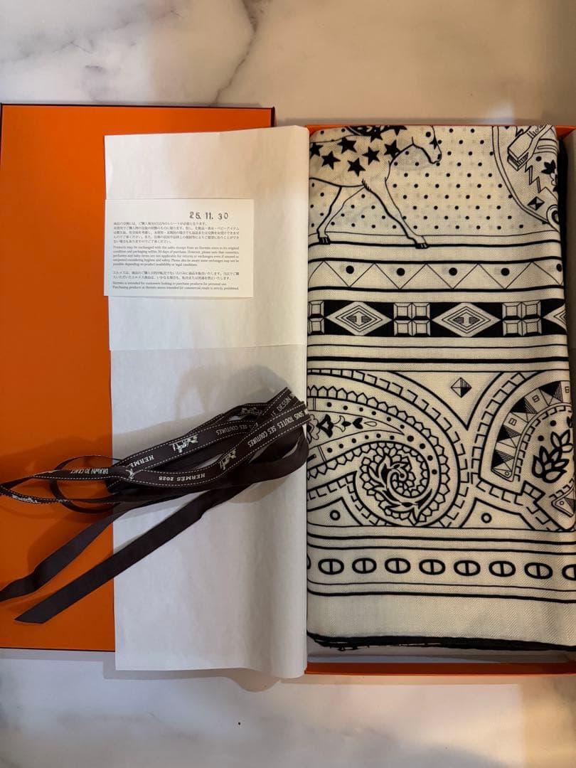 新品＊エルメス＊カレジュアン＊カシシル＊シュヴァルドゥクール＊バンダナ＊カレ