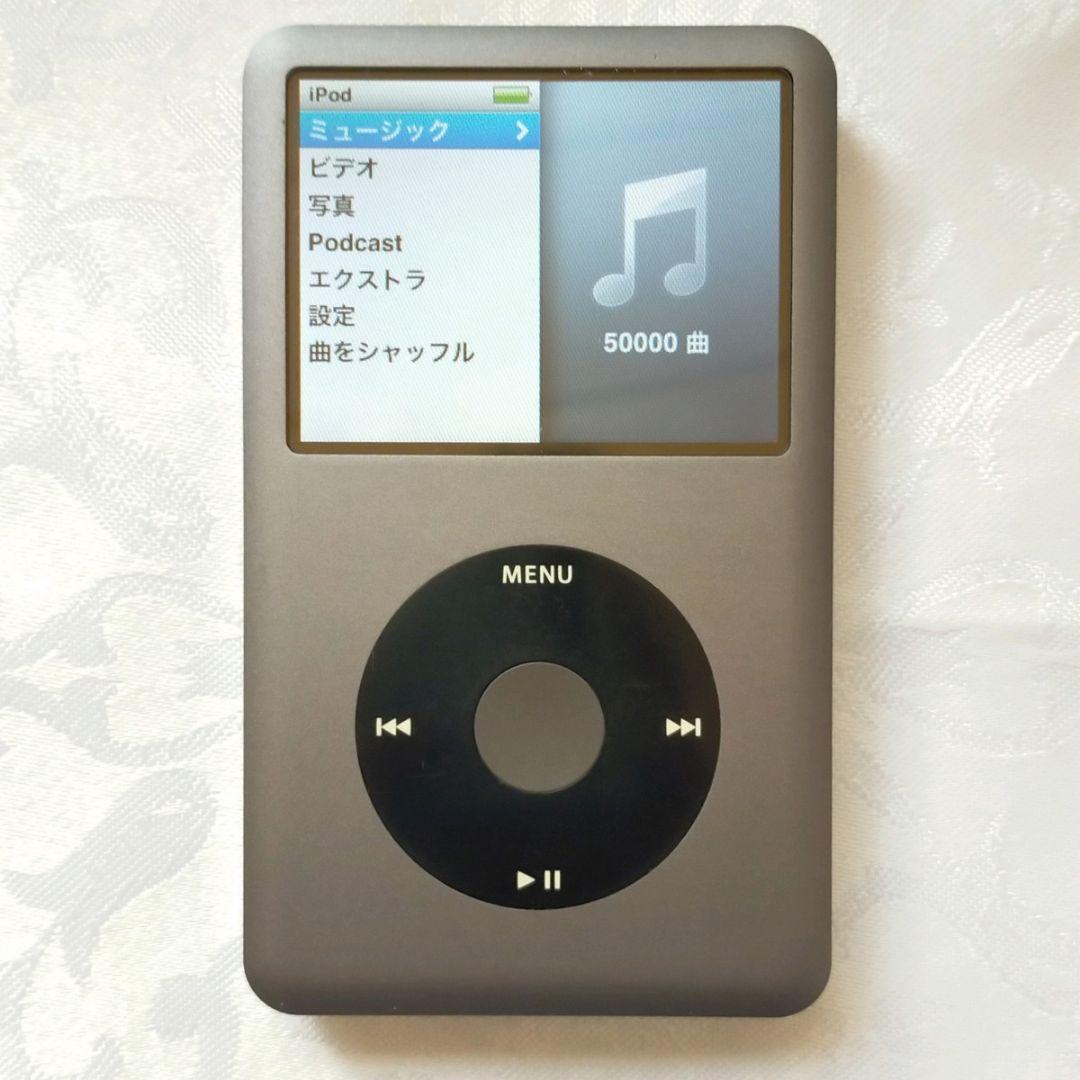 美品大容量化iPod Classic 第7世代 グレー 512GB 美品iPod Classic 【