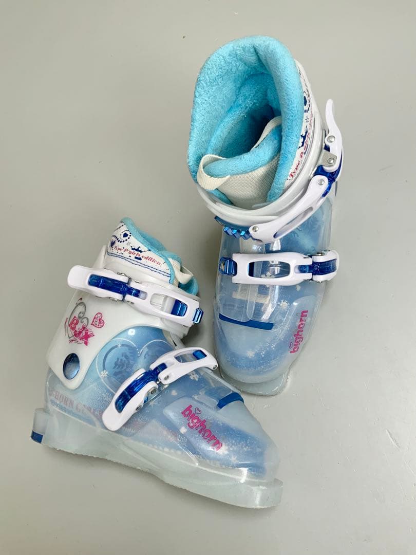 KAZAMA ジュニアスキーセット　板116cm／ブーツ22cm