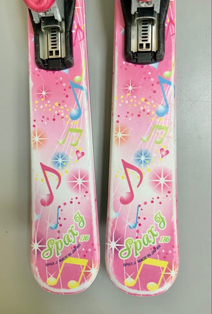 KAZAMA ジュニアスキーセット　板116cm／ブーツ22cm