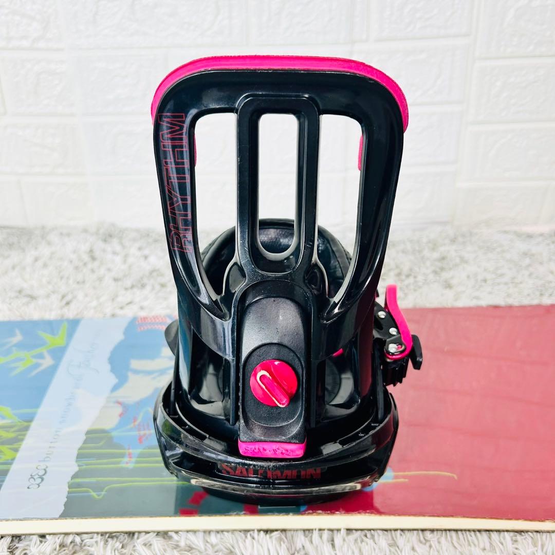 【初心者向け】バートン フェザー サロモン スノーボードセット 148cm