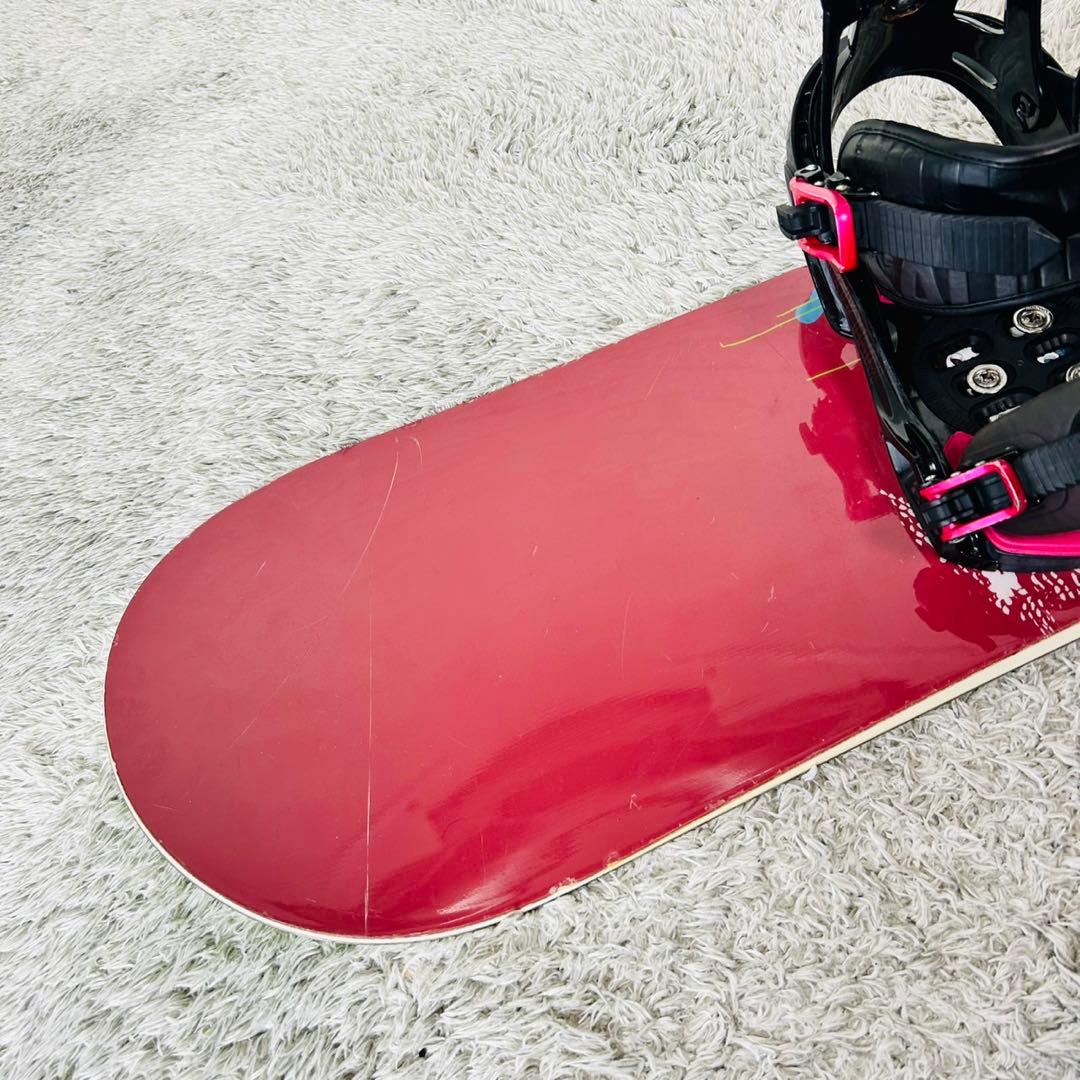 【初心者向け】バートン フェザー サロモン スノーボードセット 148cm