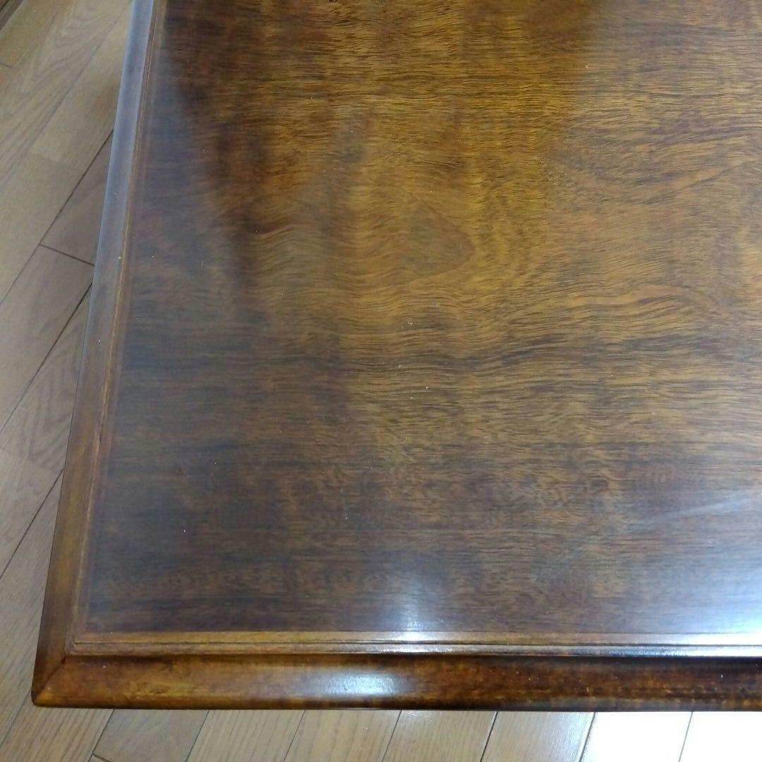 【昭和レトロ】美品♦オールド　カリモク センターテーブル 幅120cm