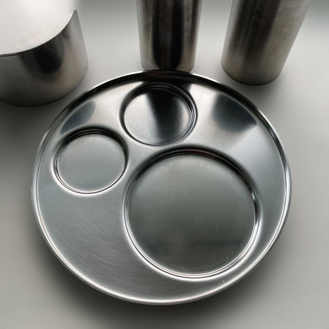 Stelton ステンレス　arne jacobsen 調味料入れ