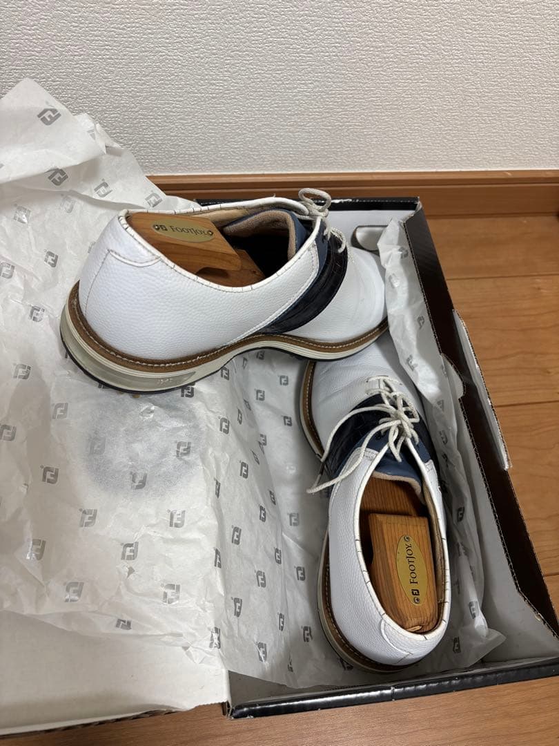 お洒落★本格派★高級フットジョイ FOOTJOY プレミア パッカード 26.5