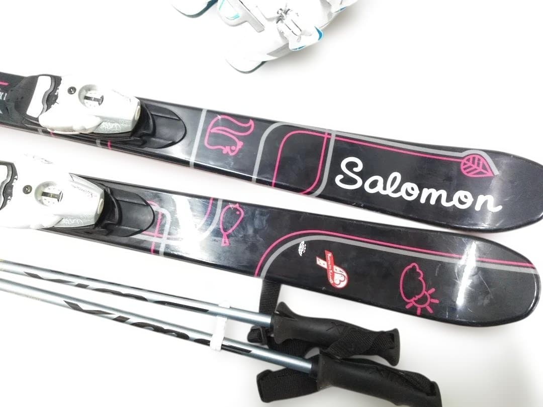 サロモン Le ciel 131cm ミッドスキー ヘッド ブーツ23cmセット