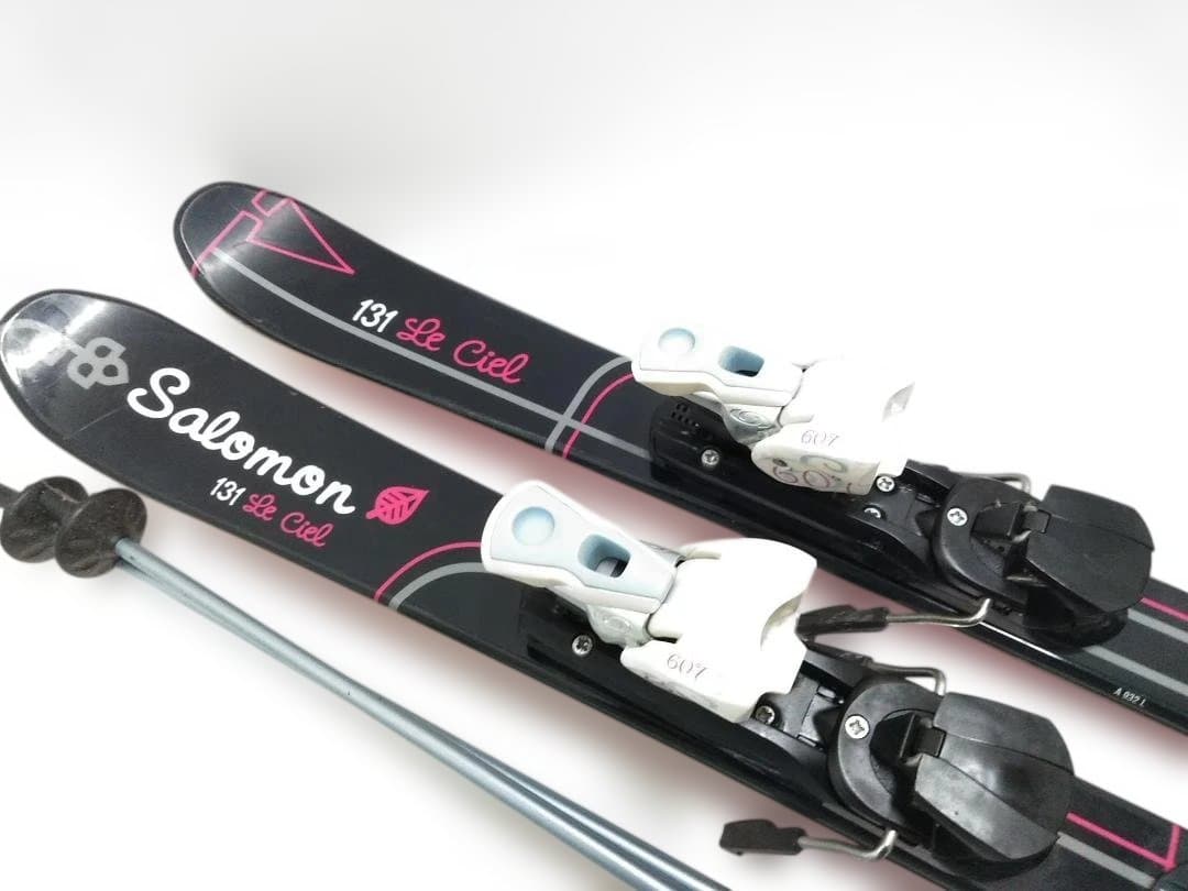 サロモン Le ciel 131cm ミッドスキー ヘッド ブーツ23cmセット