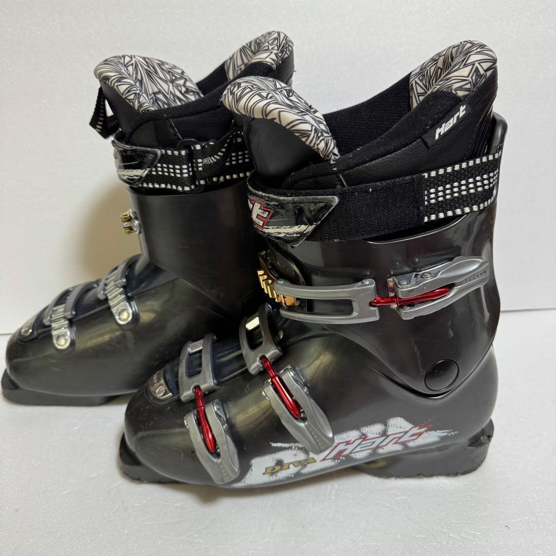 26CM26.5cm スキーブーツ　黒色ブラック初心者軽量Diva Har格安t