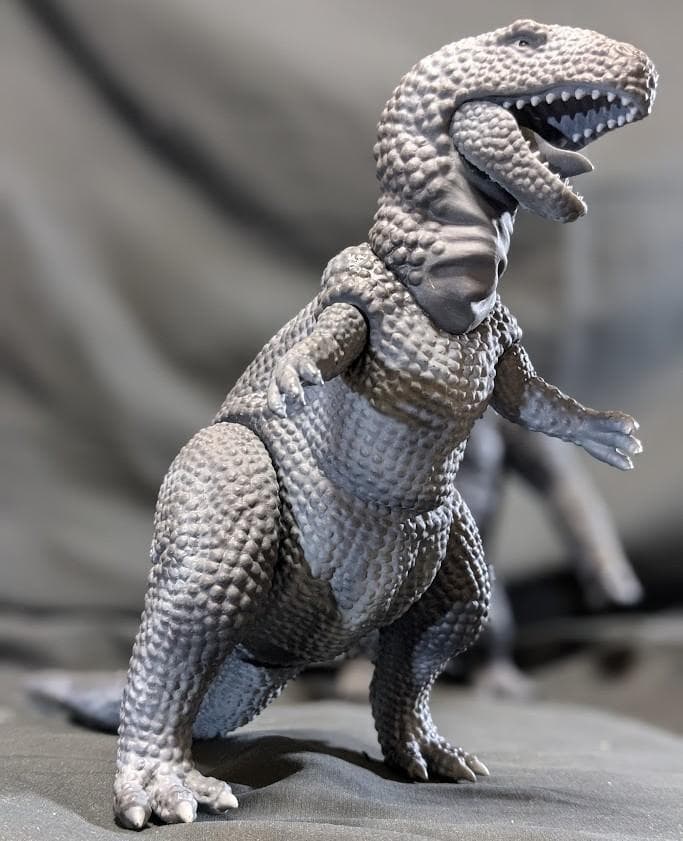 キングコングvs.暴君竜（エクスプラス）ソフビ2体セット - メルカリ