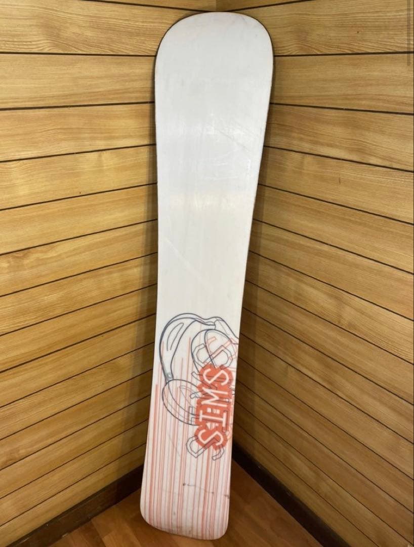 シムス　155cm SIMS スノボ　板　スノーボード　眞空雪板等ステッカー付き