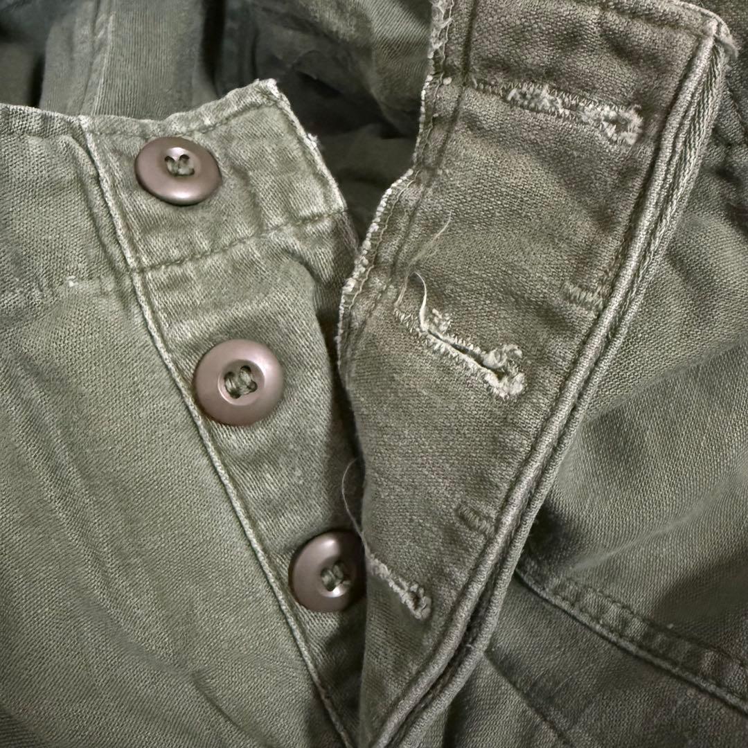 希少 60s 実物【米軍 OG-107】ベーカーパンツ DSA印字 1967年