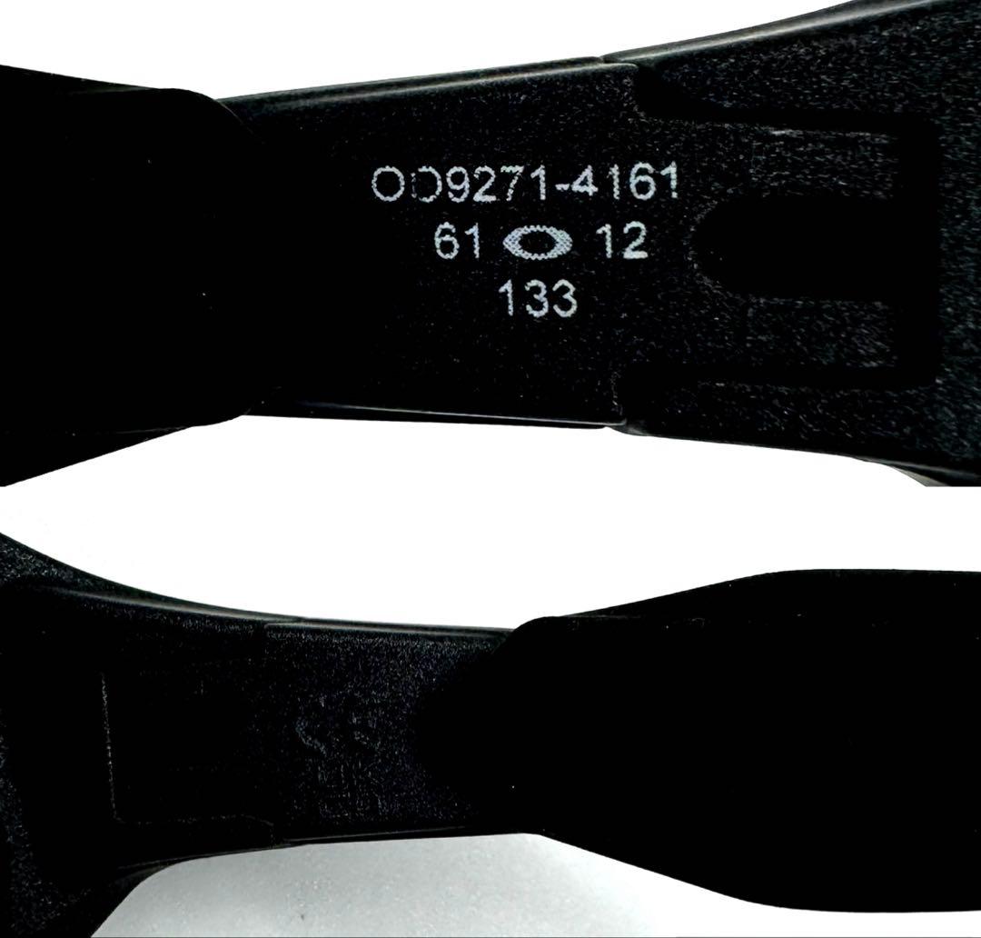OakleyオークリーマットブラックスポーツサングラスOO9271-4161