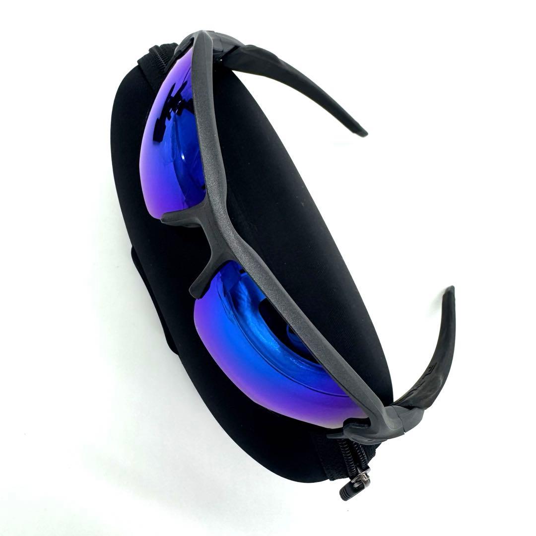 OakleyオークリーマットブラックスポーツサングラスOO9271-4161
