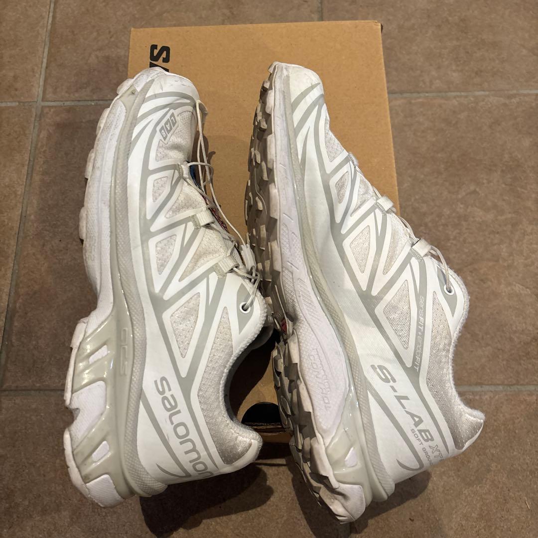 Salomon XT 6 ホワイト トレイルランニングシューズ