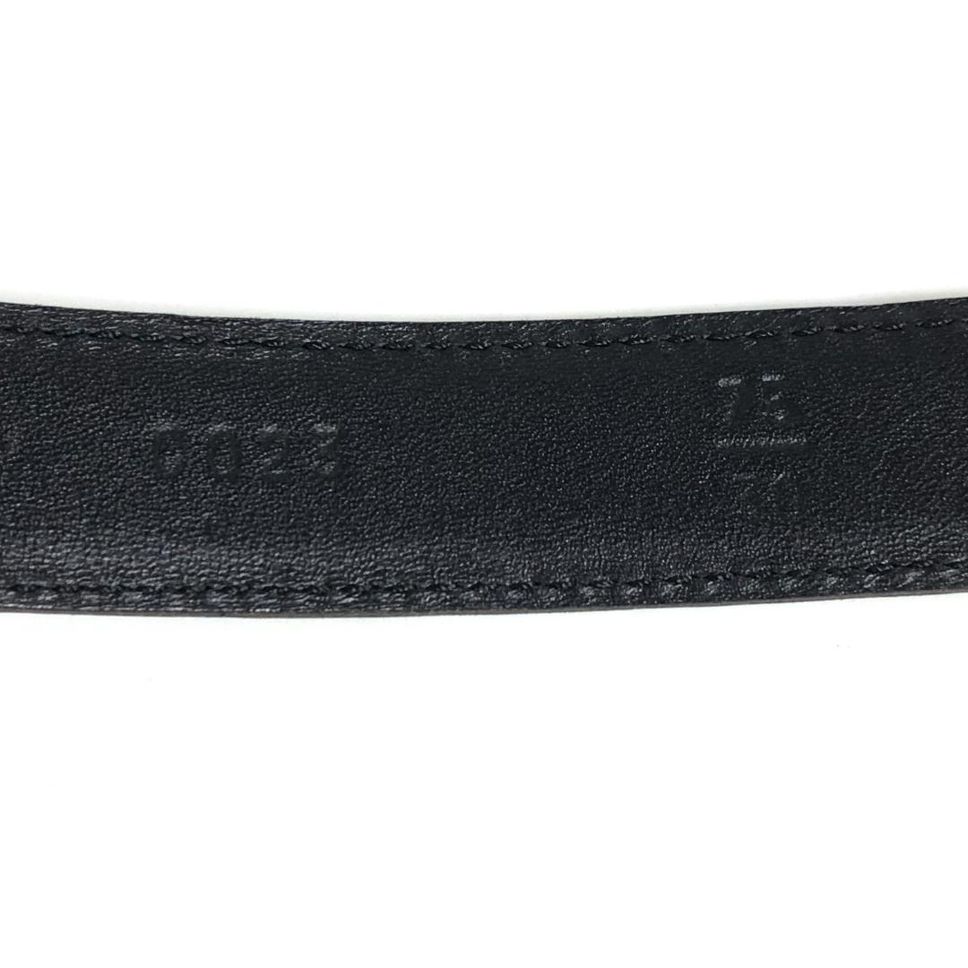 1E514/シャネル/ベルト/ココマーク/ロゴ/ゴールド金具/ヴィンテージ/黒