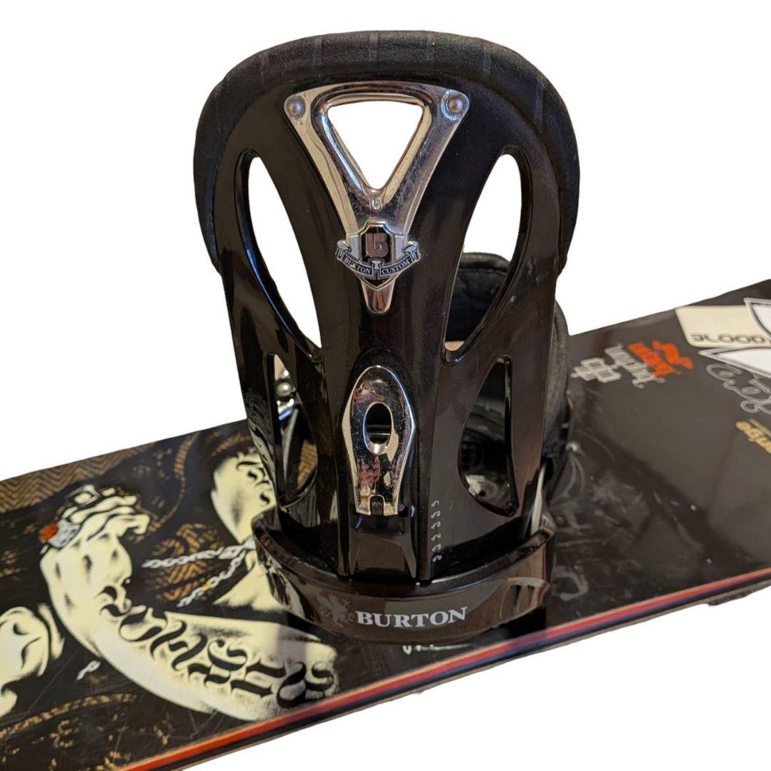 美品】BURTON Custom スノーボード バートン ビンディング セット