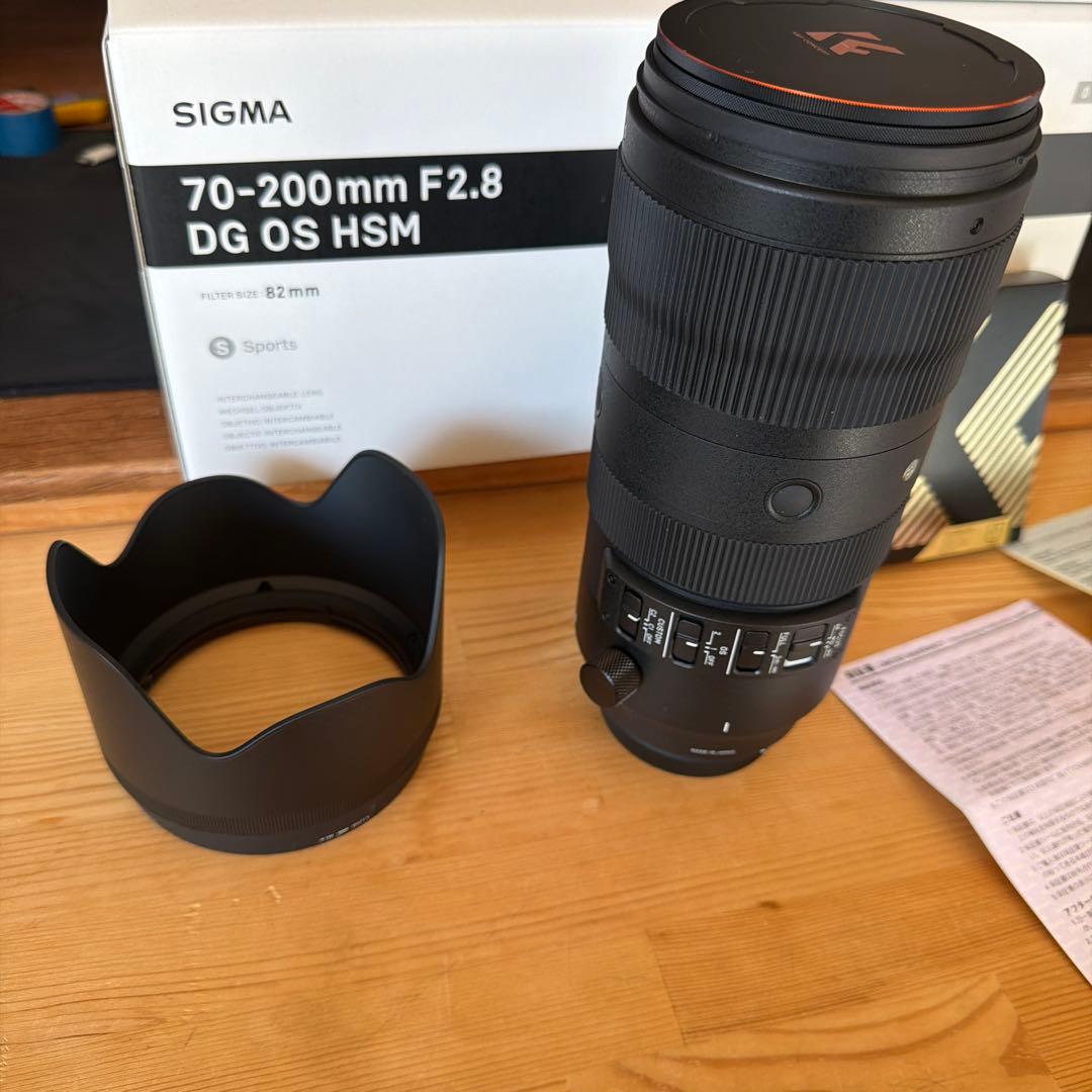 極美品SIGMA 70-200mm DG OS HSM F2.8