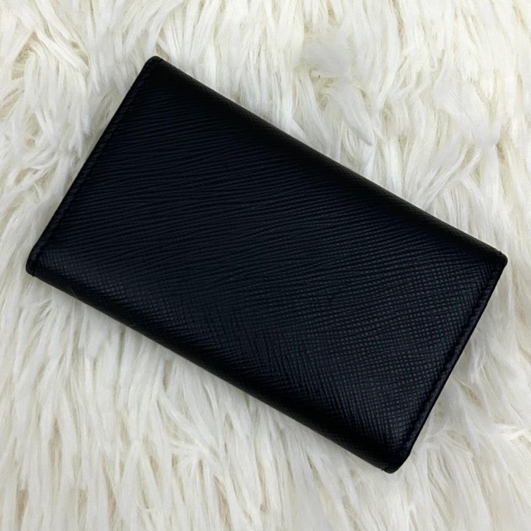 【極美品】PRADA プラダ サフィアーノレザー 6連 キーケース