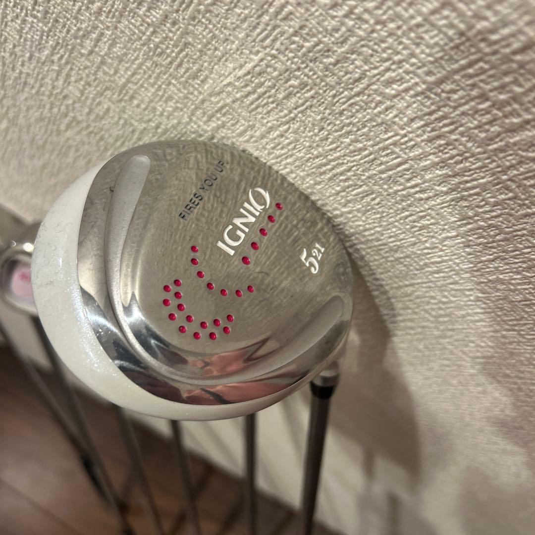 初心者　IGNIO 7本　レディースL 右利き　ハーフセット