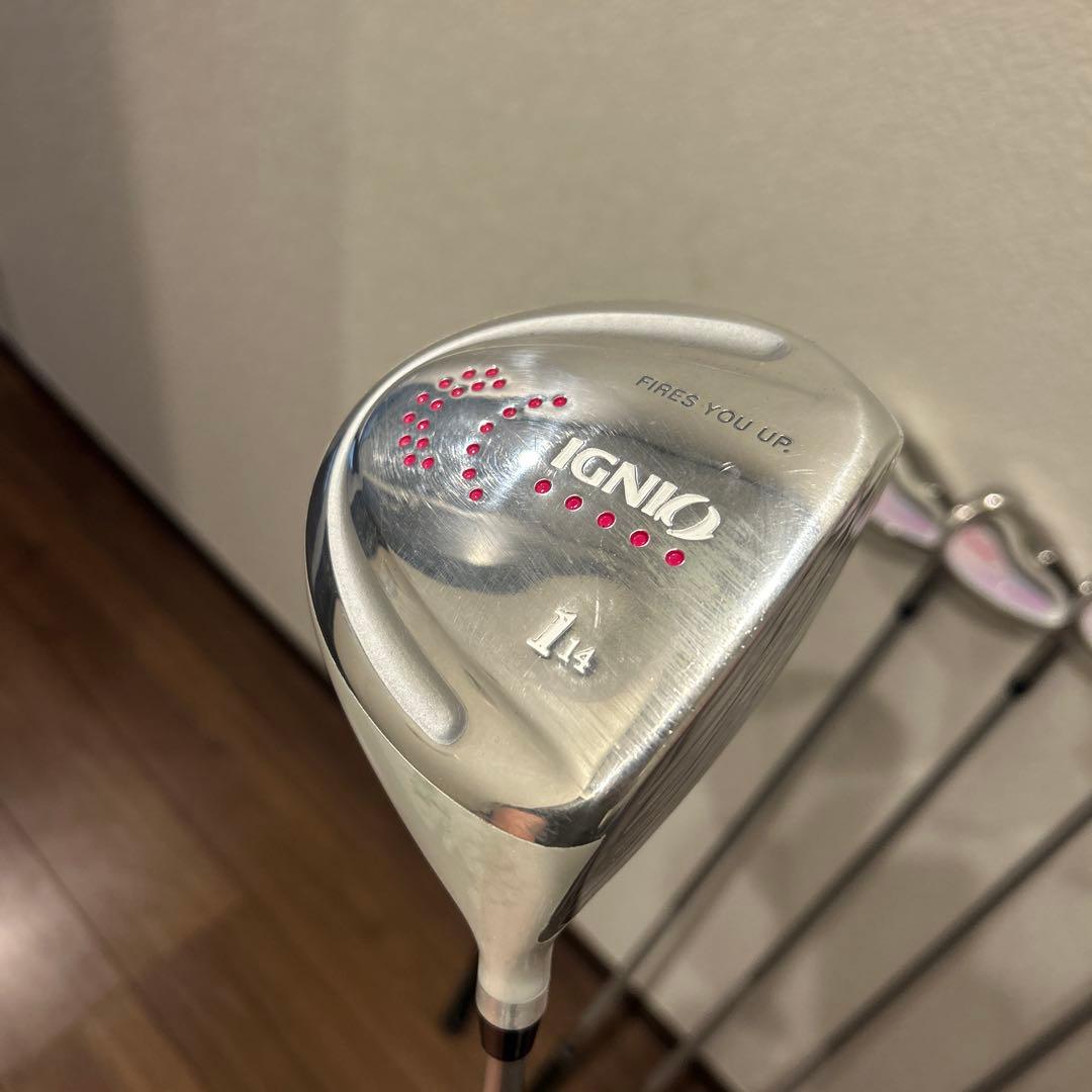 初心者　IGNIO 7本　レディースL 右利き　ハーフセット