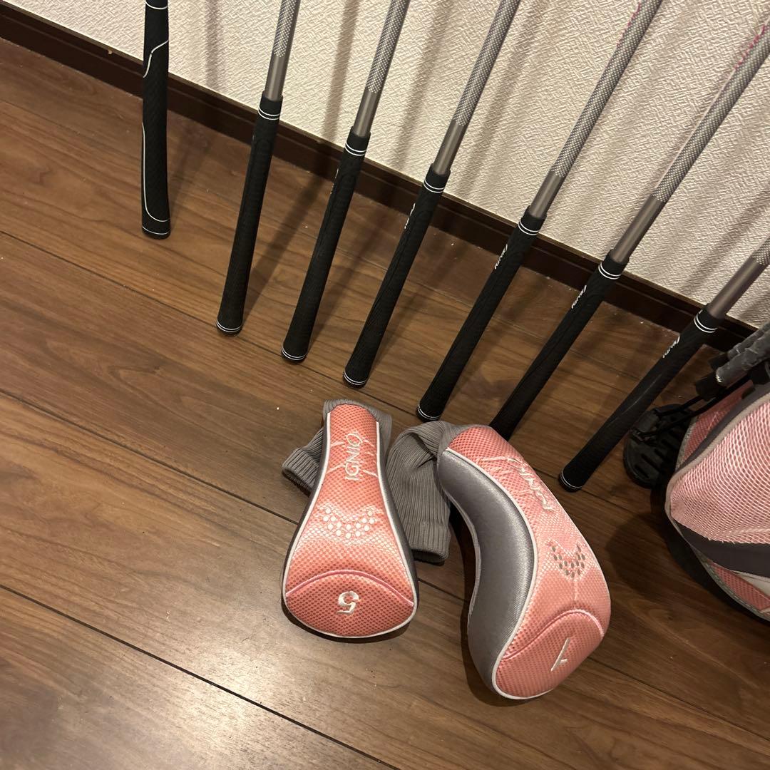 初心者　IGNIO 7本　レディースL 右利き　ハーフセット